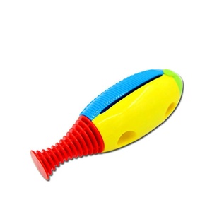 Tube sonore en plastique coloré en forme de grenouille avec bâtonnets, instrument musical Guiro pour enfants, instrument de percussion Orff en gros - Product Image 3