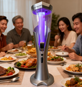 Tragbarer Rucksack spender mit zwei Fässern Getränke getränk Bier alkoholsp ender für Party im Freien - Product Image 4