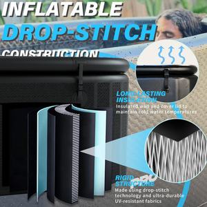 1 Unit Kolam Mandi Es Portabel Tiup dengan Pendingin Air untuk Atlet Terapi Mandi Es Luar Ruangan - Product Image 2