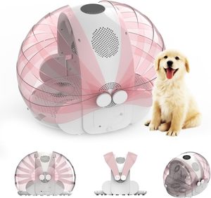 Populaire pliable boîte de séchage pour animaux de compagnie chat chien sèche-cheveux automatique ménage bain coup sec artefact animalerie dédiée - Product Image 2