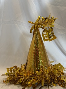 Cappelli da festa olografici dorati per <span class=keywords><strong>Capodanno</strong></span> con nappa |   Cappelli <span class=keywords><strong>a</strong></span> Cono per <span class=keywords><strong>Capodanno</strong></span> 2026 per Adulti e Bambini |   Accessori Lucidi per Photo Booth di <span class=keywords><strong>Capodanno</strong></span> - Product Image 6