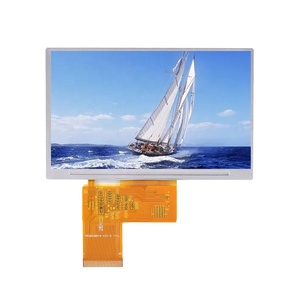 Pantalla <span class=keywords><strong>LCD</strong></span> TFT CTP para Exteriores de <span class=keywords><strong>4</strong></span>.3 Pulgadas, 480x272, 480RGBx272, con Pantalla Táctil, Alta Resolución, Brillo de 200-1000 Nits - Product Image 2