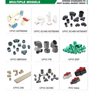 Ifan nhà máy astm2846 PVC hệ thống ống nước Công cụ vật liệu nước cpvc Ống 3/4 ''cpvc ống nối kem màu cpvc phụ kiện đường ống - Product Image 5