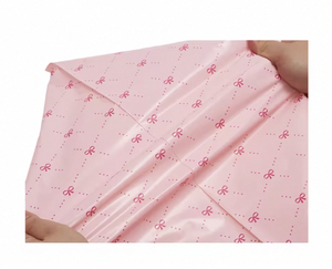 Bolsa de Polietileno Rosa con Estampado Lindo para Envíos, Bolsa de Embalaje para Ropa con Logotipo Personalizado, Sobres de Polietileno Autoadhesivos para Envíos - Product Image 4