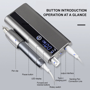 Juego <span class=keywords><strong>DE</strong></span> CORTADOR <span class=keywords><strong>de</strong></span> manicura eléctrico portátil 40000RPM <span class=keywords><strong>torno</strong></span> <span class=keywords><strong>de</strong></span> <span class=keywords><strong>uñas</strong></span> <span class=keywords><strong>pulidor</strong></span> <span class=keywords><strong>de</strong></span> Gel <span class=keywords><strong>de</strong></span> <span class=keywords><strong>uñas</strong></span> equipo <span class=keywords><strong>de</strong></span> salón con máquina <span class=keywords><strong>de</strong></span> taladro <span class=keywords><strong>de</strong></span> <span class=keywords><strong>uñas</strong></span> con enchufe <span class=keywords><strong>de</strong></span> EE. UU. - Product Image 5