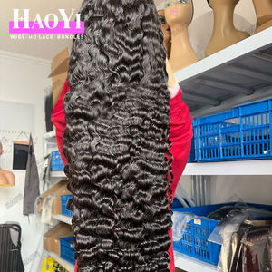 วิกผมแท้แบบเปรู 12A <span class=keywords><strong>ผม</strong></span>ดิบแบบหยิกพม่า  แบบผูกเชือกด้านหน้า 13x4 13x6  ผ้าลูกไม้โปร่งใส HD  แบบผูกปมเดี่ยว  ไม่ต้องใช้กาว - Product Image 2