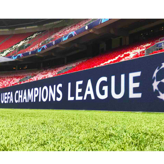 Lecede Waterproof Big Soccer Stadium LED Display Outdoor Led Sign Sport Advertising LED Banner Perimeter Led Screen
