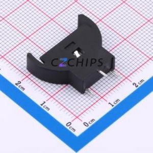 BS-05-A1BK012 Button & Strip Battery Connector Connector Battery Holder CR2032 Phosphor Copper Tin - Product Image 2