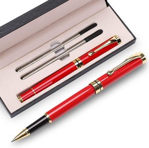 Juego de Bolígrafos de Metal de Alta Calidad, Bolígrafos Promocionales para Empresas, Chapados en Oro, con Logotipo Personalizado, para Estudiantes y Uso Financiero - Product Image 1