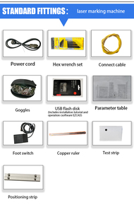 Portable 5W/10W UV Fiber CO2 Laser Marking Machine with Air-Cooled 3D Function EZCAD Control Software DXF Support - Product Image 3