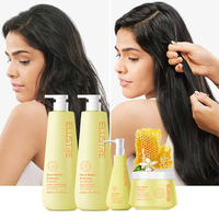 Crème revitalisante pour cheveux au miel et à l'eau de riz |   Formule Premium 2-en-1 |   Réparation hydratante naturelle |   Anti-frisottis et boost de brillance |
