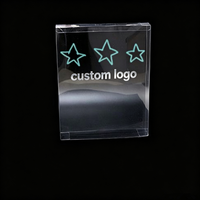 Boîte en plastique PET transparente personnalisée avec logo, emballage de vente au détail recyclable pour cadeaux, artisanat et jouets