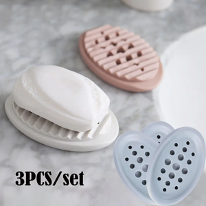 Caja de drenaje de jabón para baño, filtro de silicona, suministros de baño, productos para el hogar, práctico y conveniente, cepillo para lavandería, bandeja para jabones - Product Image 5