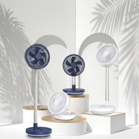 Ventilateur de bureau télescopique oscillant rechargeable de 10 pouces avec télécommande, batterie 7200 mAh, affichage LED, minuterie, refroidissement silencieux pour voiture