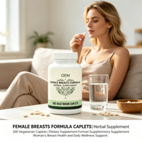 Complément Herbal à la Canneberge Marque Privée OEM, Comprimés Végétariens, 100 Unités pour Marque Personnalisée