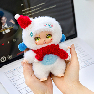 Nuovo simpatico ciondolo in vinile peluche misteriosa sorpresa Kawaii Anime modello giocattolo giocattolo per ragazzi scatola cieca - Product Image 5