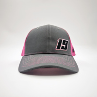Gorras Trucker Richardson 112 de Malla con Cierre Ajustable, de Perfil Bajo, de Alto Rendimiento para Ciclismo, con Logotipo de PVC Personalizado, de 6 Paneles, al por Mayor