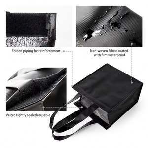 Bolsa Térmica Aislada con Logotipos Personalizados, Bolsa de Polipropileno No Tejido para Entrega de Alimentos, Refrigerador Portátil - Product Image 6