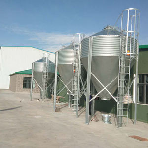 Silo de stockage galvanisé en promotion, capacité de 3 à 30 tonnes, pour l'élevage de poulets et le stockage de céréales - Product Image 2
