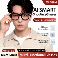 Gafas de Sol con Cámara Inteligente, Traductor IA, Grabación de Video 720P, IP68 Impermeables, Control Táctil, WiFi, BT, Llamadas Manos Libres