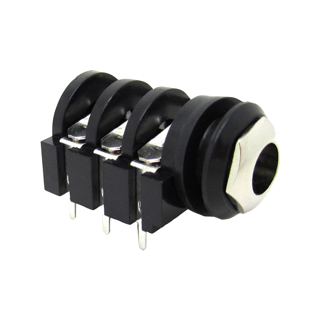 Панель монтажа печатной платы 1/4 "6,35 мм гнездо стерео 6 Pin аудио разъем