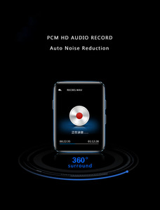 Benjie 1.8 pollici altamente sensibile Full Touch Screen lettore Audio supporta formati MP3 e WAV per i giovani uomini - Product Image 5