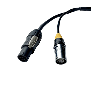 FCONNR PowerCon Black True1 <strong>Ethercon</strong> 3*2.5MM^2 Plus Cat5e FTP Combi Combo Hybrid Cable - Product Image 5