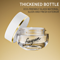 Flacon pulvérisateur en verre de luxe personnalisé avec impression sérigraphique 30ml 50ml 100ml 120ml pour crème visage et emballage de soins de la peau