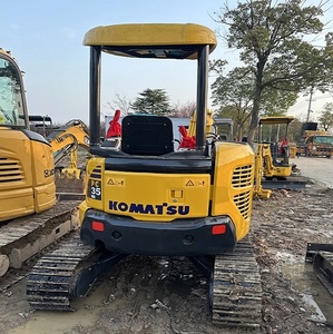 รถขุดตีนตะขาบ Komatsu PC35MR-2 มือสอง เครื่องยนต์เดิม ขนาดกะทัดรัด เหมาะสำหรับงานสวนและงานเทศบาล สภาพดี พร้อมส่งออก - Product Image 6