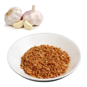 halal certified crispy dehydrated garlic fried garlic onion for sale