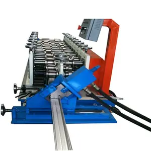 HAIDE Latest Metal Iron Angle Keel Making Machine Roll Forming Wall Corner Profile Making Machine