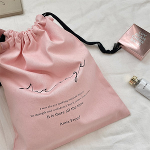 Pochette de rangement pour bijoux en toile de coton de haute qualité, écologique, recyclable, avec logo personnalisé imprimé, sac cadeau de luxe à cordon, anti-poussière, pour bougies - Product Image 4