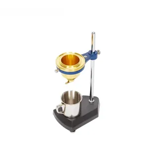 Viscosímetro de copa, Viscosímetro de copa 4 #   Copa de Viscosidad, Medidor de Flujo de Líquidos, Probador de Viscosidad de Líquidos con Base - Product Image 3