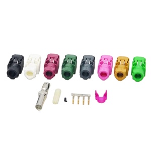Conector HSD de 4 Pines, Código A/B/C/D/E/F/G/H/J/K/L/Z, Conector Recto Hembra para Crimpado, Cable LVDS <span class=keywords><strong>DACAR</strong></span> 535 para Vehículo, 50 OHM DC-4GHz - Product Image 1