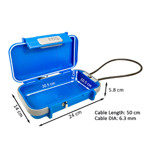 Asack-<span class=keywords><strong>caja</strong></span> fuerte G13 <span class=keywords><strong>de</strong></span> gran capacidad, <span class=keywords><strong>caja</strong></span> <span class=keywords><strong>de</strong></span> almacenamiento para guardar <span class=keywords><strong>llaves</strong></span>, para viaje, Playa y exteriores - Product Image 5