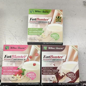 Wins Town Fat Buster Protein Shake Vanille Fraise Chocolat Saveurs pour la perte de poids Repas de remplacement Diet Friendly Box - Product Image 6