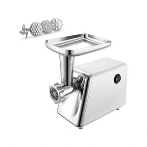 Broyeur à viande électrique commercial haute vitesse 800W avec 3 lames croisées pour la préparation de saucisses et de viande fraîche - Product Image 1