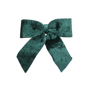 Lazo de Terciopelo Verde 70x60cm con Anillo - Product Image 1