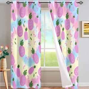 Cortinas Para Ventanas De Habitacion Cortinas De <span class=keywords><strong>Ventana</strong></span> De Lujo 52*63 y 52*84 Pulgadas Impresión bajo demanda Impresión de dormitorio de niños de alta calidad - Product Image 3