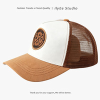 Topi Bisbol Jaring Luar Ruangan Wanita Pria Ukuran Besar Model Trucker Pinggiran Dalam Kaku 6 Panel Dapat Disesuaikan Unisex Topi Anti Panas Antik
