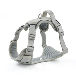 Harness Anjing Neoprena Empuk, Nyaman, Bernapas, Dapat Disesuaikan, Reflektif, dengan Logo Kustom untuk Jalan-Jalan Hewan Peliharaan di Luar Ruangan - Product Image 2