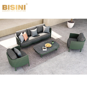 Set <span class=keywords><strong>da</strong></span> Pranzo Rettangolare Estensibile <span class=keywords><strong>da</strong></span> Esterno Contemporaneo con Sedie, Arredamento Versatile Estensibile per <span class=keywords><strong>Giardino</strong></span> e Patio per Villa e Hotel - Product Image 6