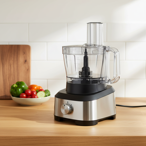 Nouveau <span class=keywords><strong>robot</strong></span> <span class=keywords><strong>culinaire</strong></span> professionnel 1000W avec hachoir/trancheuse/râpeur en acier inoxydable - Product Image 4