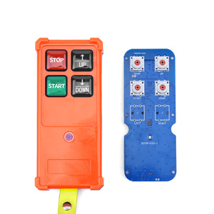 Télécommande radio sans fil F21-2SE 2 boutons 24 volts pour grue, élévateur de benne et palan - Product Image 6