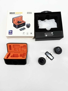 Microphone sans fil Lavalier SX30 2,4 GHz à fixation magnétique avec étui de charge pour <span class=keywords><strong>enregistrement</strong></span> vidéo, Plug and Play - Product Image 6