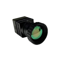 Caméra thermique réseau infrarouge non refroidie 640x512 pour vision nocturne, mini caméra avec objectif 35mm, interfaces RJ45 CVBS, garantie 1 an