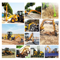 Mini-excavatrice Hengwang, fabrication maison, remorquable, micro-compacte, portable, pelle rétro