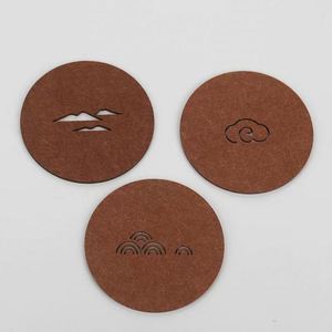 แผ่นรองแก้วสักหลาดทรงกลมขายดีที่สุด สำหรับกาแฟ ชา เครื่องดื่มร้อน แก้วน้ำ โต๊ะอาหาร - Product Image 2