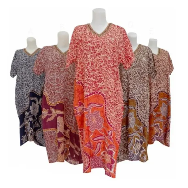 فساتين نسائية جديدة تصدير فستان زهري كاجوال عصري من إندونيسيا فساتين نسائية مصنعي OEM من إندونيسيا