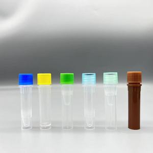 Kapağın içindeki silikon o-ring ile renkli vidalı kapak örnekleme <span class=keywords><strong>Test</strong></span> tüpü ile steril Microtube PP - Product Image 6